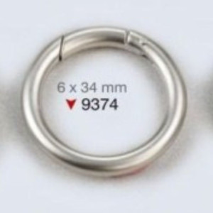 Okrugla alka / 34 x 6 mm / 9374