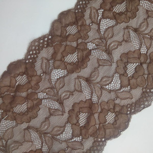 Čipka Elastična 170 mm / Braon