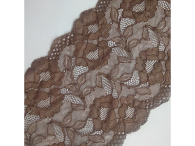 Čipka Elastična 170 mm / Braon