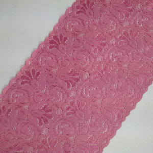 Čipka Elastična 165 mm / Puder Roze