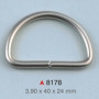 D alka  / 40 x 24 x 3.90 mm / 8178