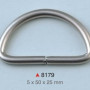 D alka / 50 x 25 x 5 mm / 8179