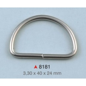 D alka / 40 x 24 x 3.3 mm / 8181