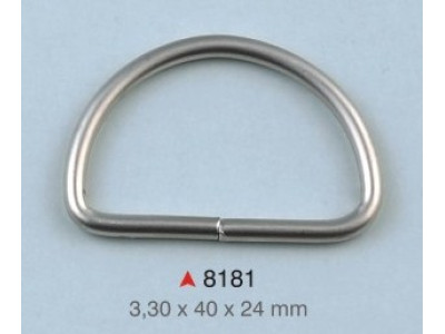 D alka / 40 x 24 x 3.3 mm / 8181