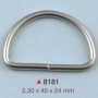 D alka / 40 x 24 x 3.3 mm / 8181