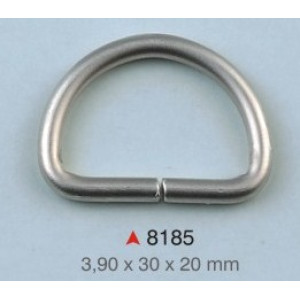 D alka / 30 x 20 x 3.9 mm / 8185