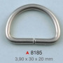 D alka / 30 x 20 x 3.9 mm / 8185
