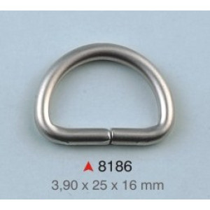 D alka / 25 x 16 x 3.9 mm / 8186