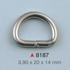 D alka / 20 x 14 x 3.9 mm / 8187