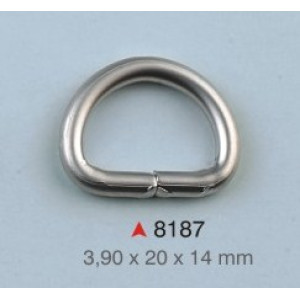 D alka / 20 x 14 x 3.9 mm / 8187