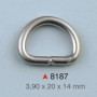 D alka / 20 x 14 x 3.9 mm / 8187
