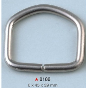 D alka / 45 x 39 x 6 mm / 8188
