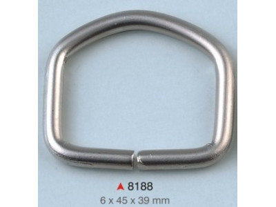 D alka / 45 x 39 x 6 mm / 8188