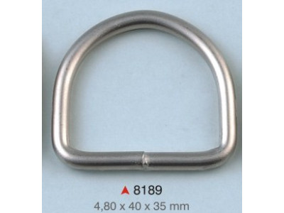 D alka / 40 x 35 x 4.8 mm / 8189