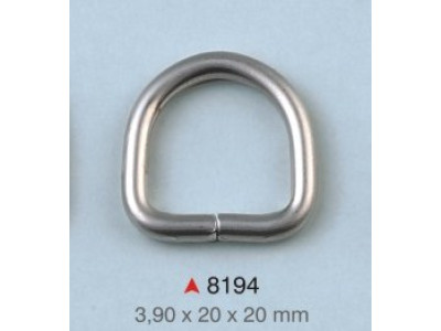 D alka / 20 x 20 x 3.9 mm / 8194