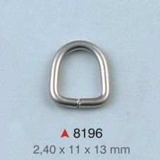 D alka / 11 x 13 x 2.4 mm / 8196