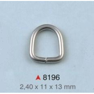 D alka / 11 x 13 x 2.4 mm / 8196