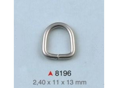 D alka / 11 x 13 x 2.4 mm / 8196