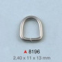 D alka / 11 x 13 x 2.4 mm / 8196