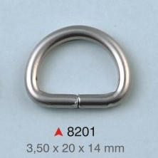 D alka / 20 x 14 x 3.5 mm / 8201 D alka / 20 x 14 x 3.5 mm / 8201