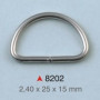 D alka / 25 x 15 x 2.4 mm / 8202