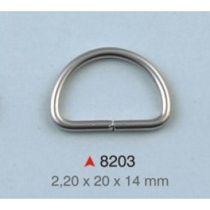 D alka / 20 x 14 x 2.2 mm / 8203