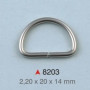 D alka / 20 x 14 x 2.2 mm / 8203