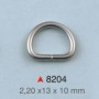 D alka / 13 x 10 x 2.2 mm / 8204