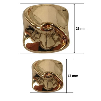 PREMIUM Metalno dugme 17 mm / 23 mm