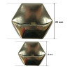 PREMIUM Metalno dugme 18 mm / 22 mm