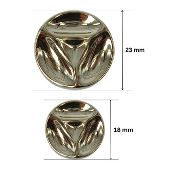 PREMIUM Metalno dugme 18 mm / 23 mm