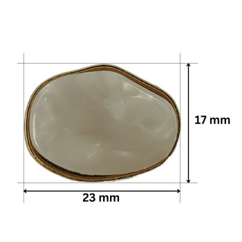 PREMIUM Metalno dugme 23 mm