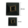 PREMIUM Metalno dugme 15 mm / 20 mm