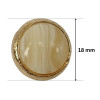 PREMIUM Metalno dugme 18 mm