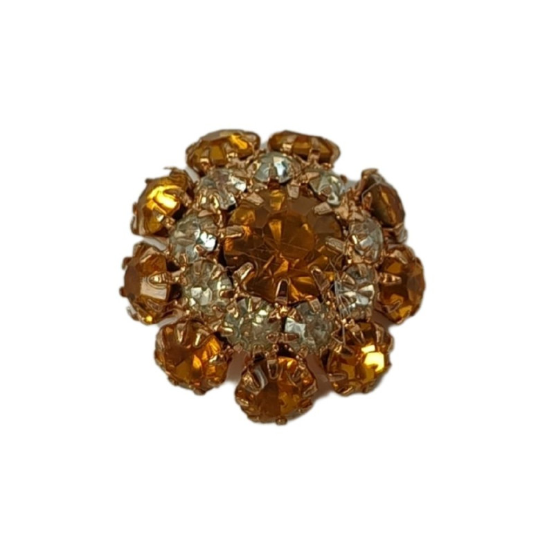 PREMIUM Dugme sa kristalima 21 mm