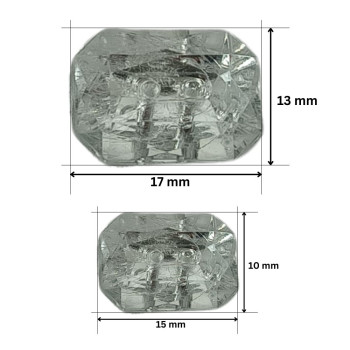 Plasticno dugme 15 mm / 17 mm