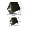 PREMIUM Metalno dugme 11 mm / 21 mm