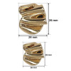 PREMIUM Metalno dugme 18 mm / 26 mm PREMIUM Metalno dugme 18 mm / 26 mm