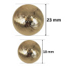 PREMIUM Metalno dugme 18 mm / 23 mm PREMIUM Metalno dugme 18 mm / 23 mm