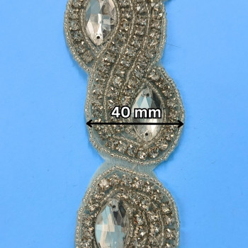 Hotfix traka / Kristal 40 mm