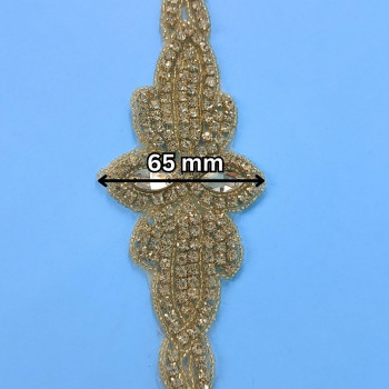 Hotfix traka / Kristal 65 mm