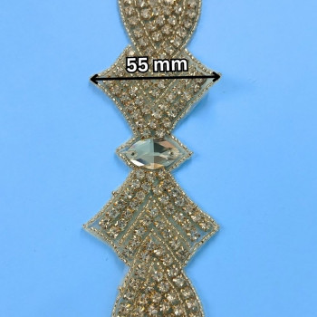 Hotfix traka / Kristal 55 mm
