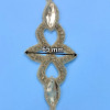 Hotfix traka / Kristal 65 mm