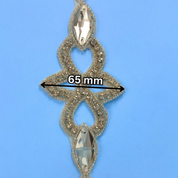 Hotfix traka / Kristal 65 mm