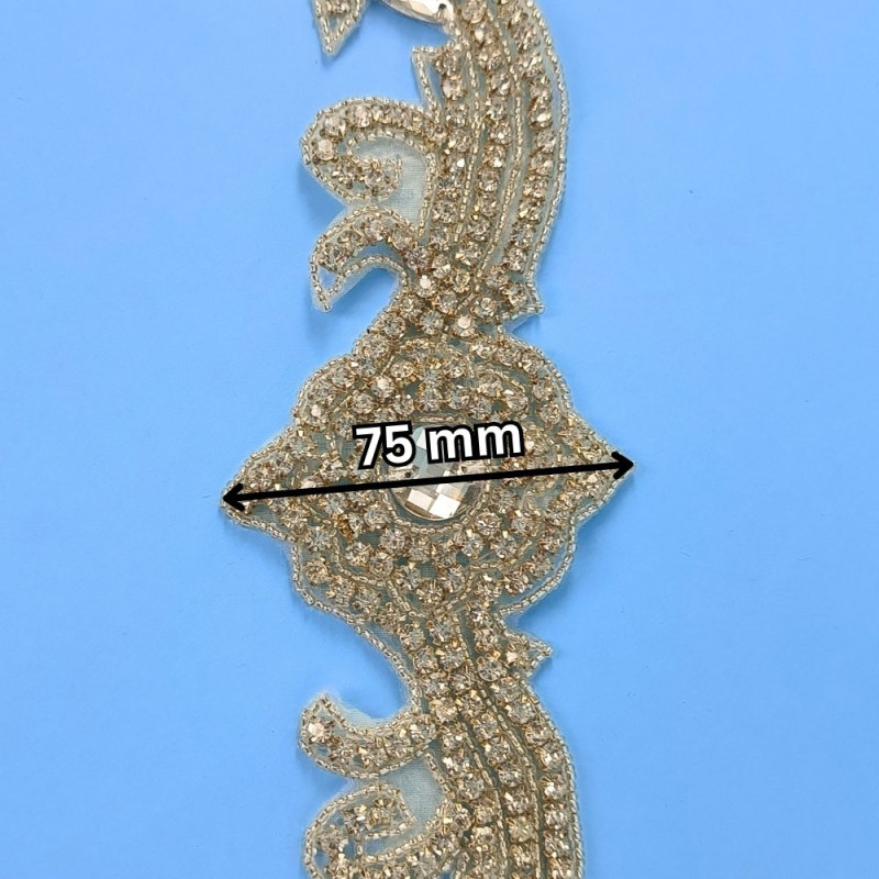 Hotfix traka / Kristal 75 mm