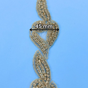 Hotfix traka / Kristal 45 mm