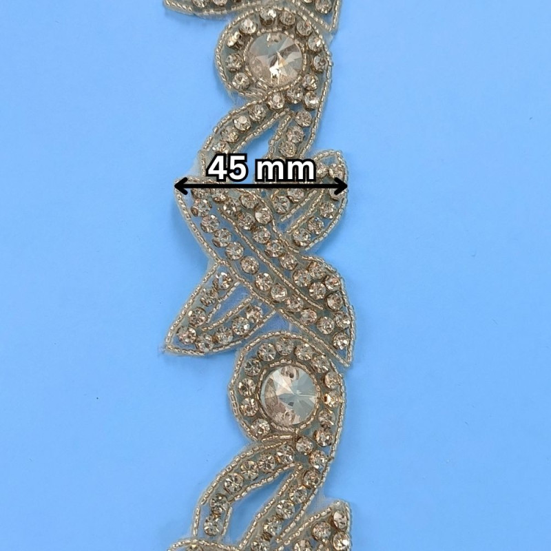 Hotfix traka / Kristal 45 mm