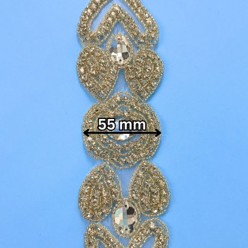Hotfix traka / Kristal 55 mm