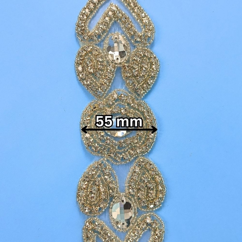 Hotfix traka / Kristal 55 mm