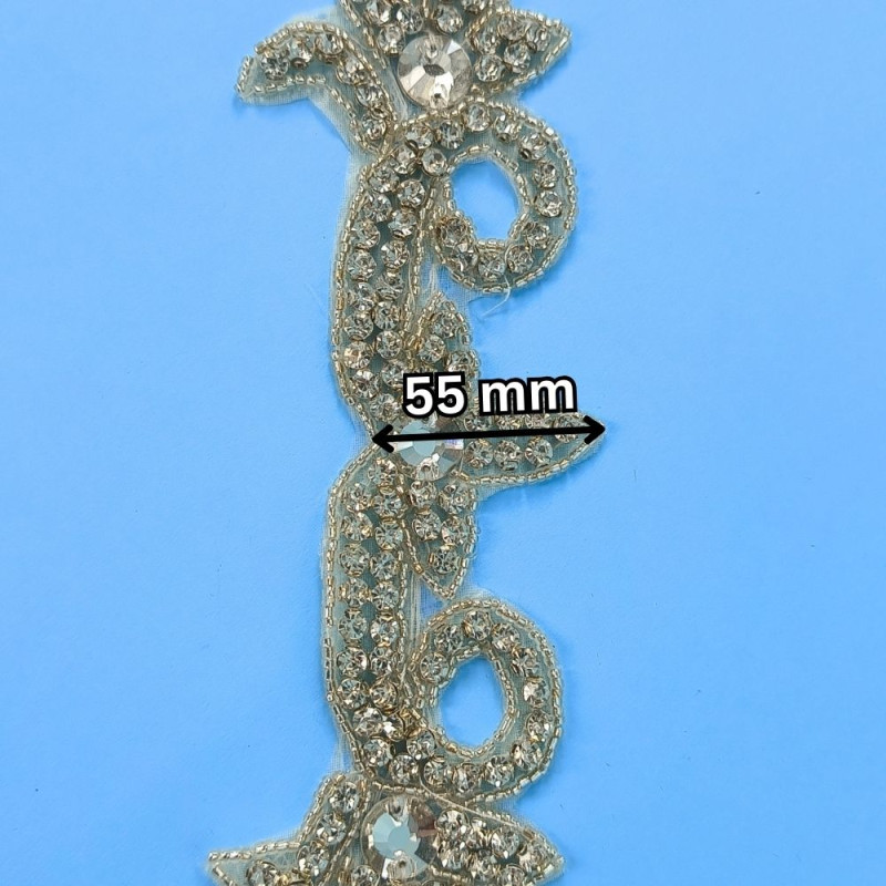 Hotfix traka / Kristal 55 mm